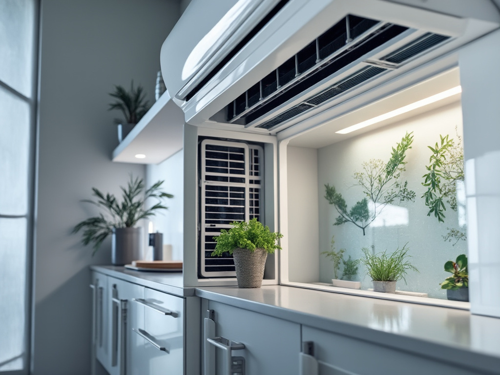 Échangeur intérieur d'une pompe à chaleur