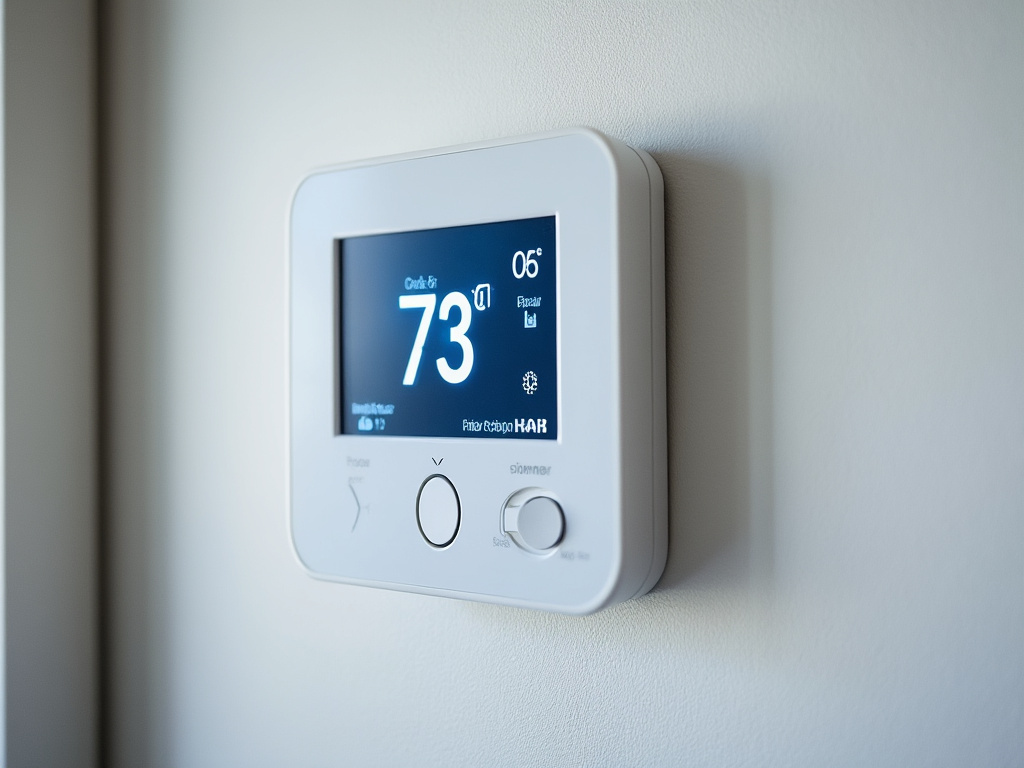 Thermostat programmable de chauffage