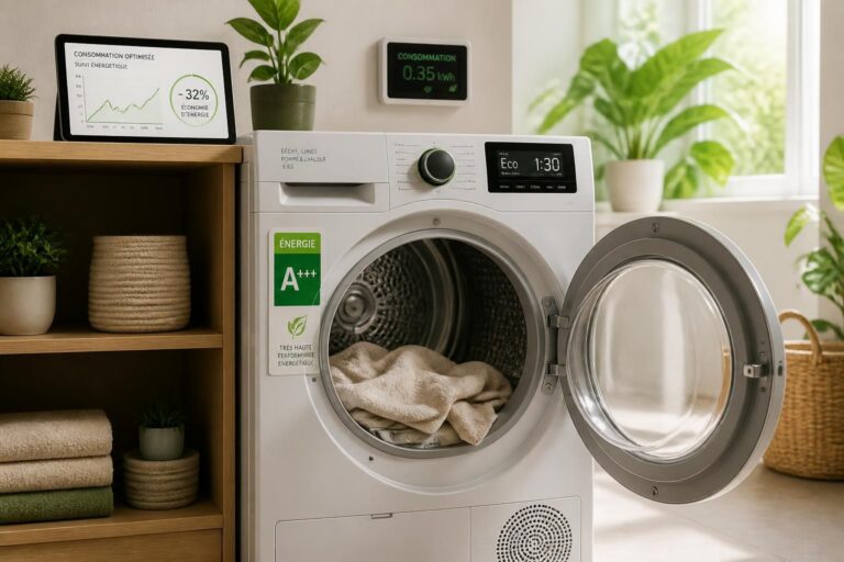découvrez comment choisir un sèche-linge à pompe à chaleur pour réduire votre consommation d'énergie tout en optimisant le séchage de votre linge de manière écologique et économique.