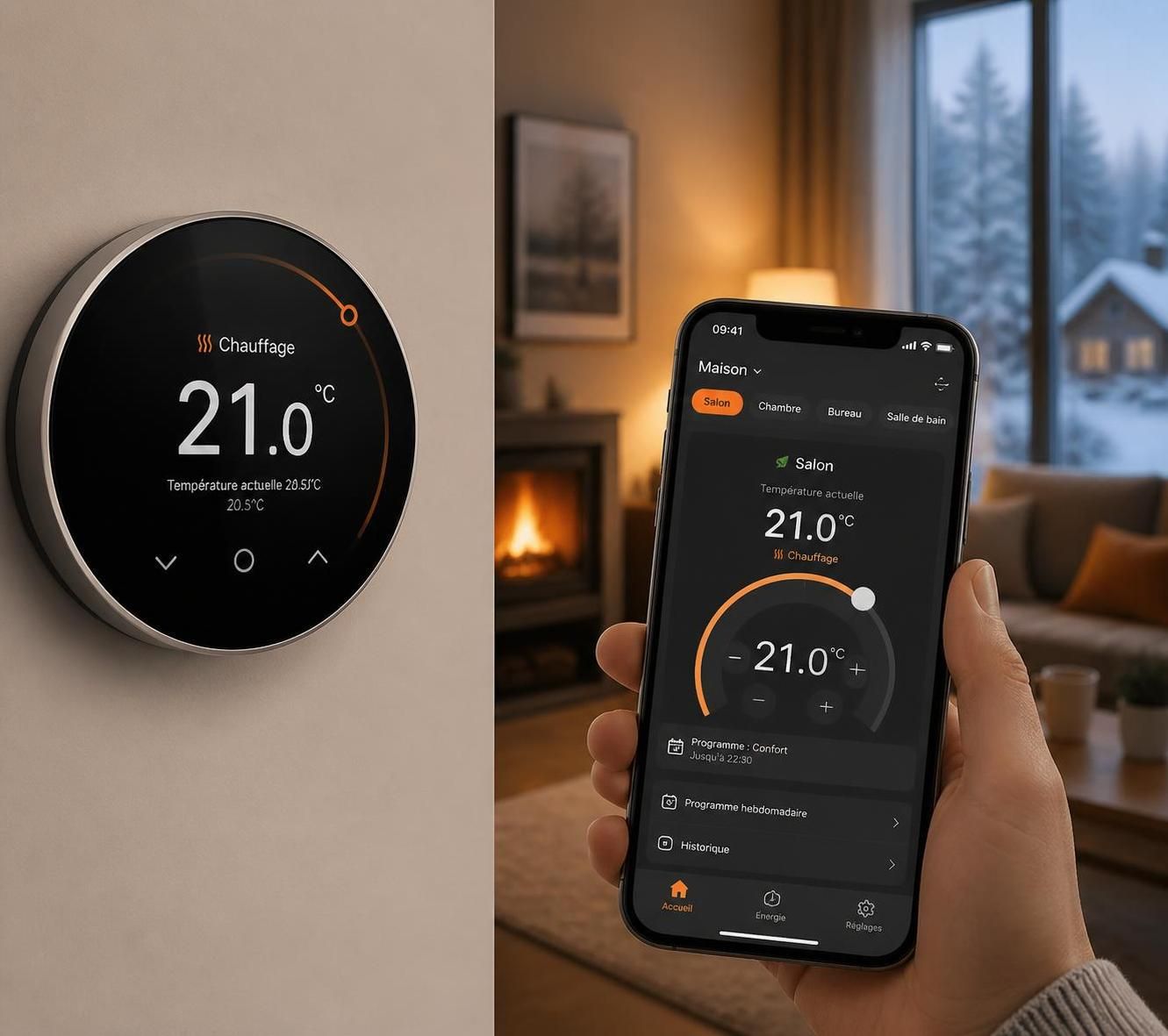découvrez comment choisir le thermostat connecté idéal pour optimiser le confort de votre maison tout en réalisant des économies d'énergie.