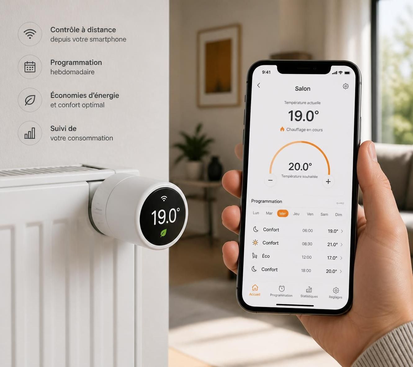 découvrez comment choisir le thermostat connecté idéal pour votre radiateur électrique en 2026, en tenant compte des fonctionnalités, de la compatibilité et des économies d'énergie.
