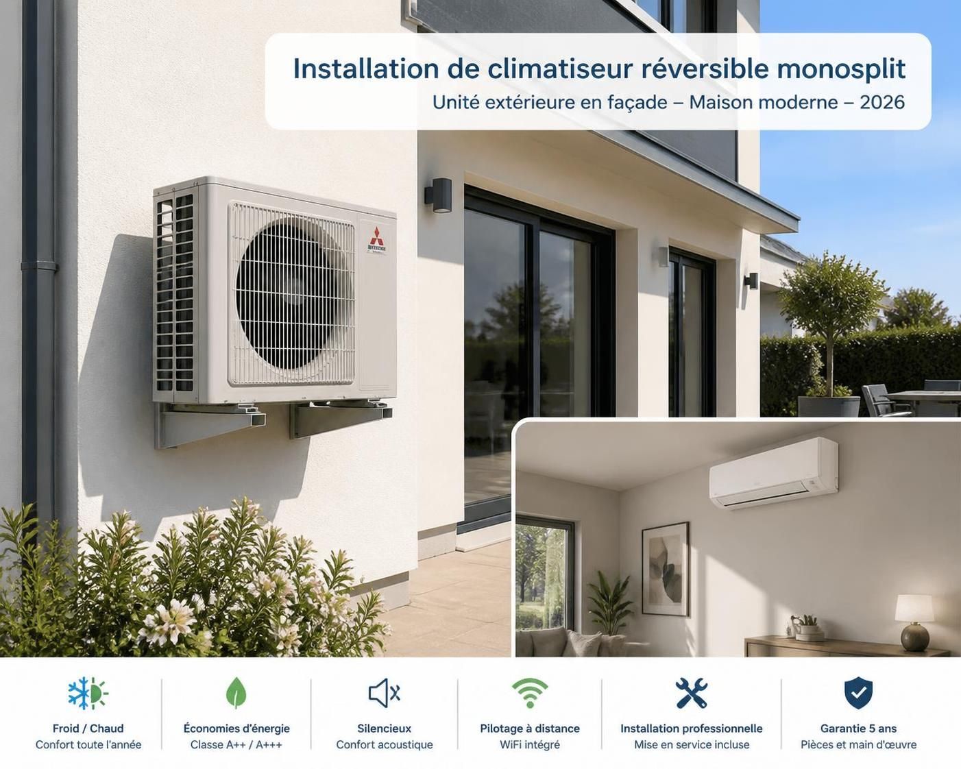 découvrez comment choisir la climatisation réversible idéale pour votre maison en 2026, alliant confort, économies d'énergie et efficacité tout au long de l'année.