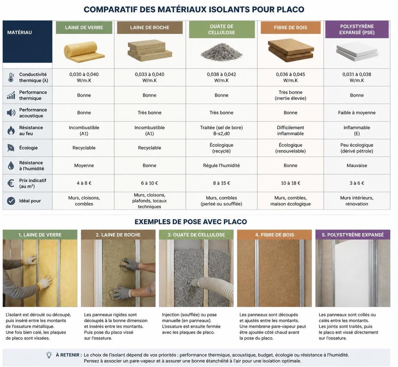 découvrez comment le placo améliore l'isolation thermique de votre habitat en réduisant les pertes de chaleur et en optimisant le confort intérieur toute l'année.
