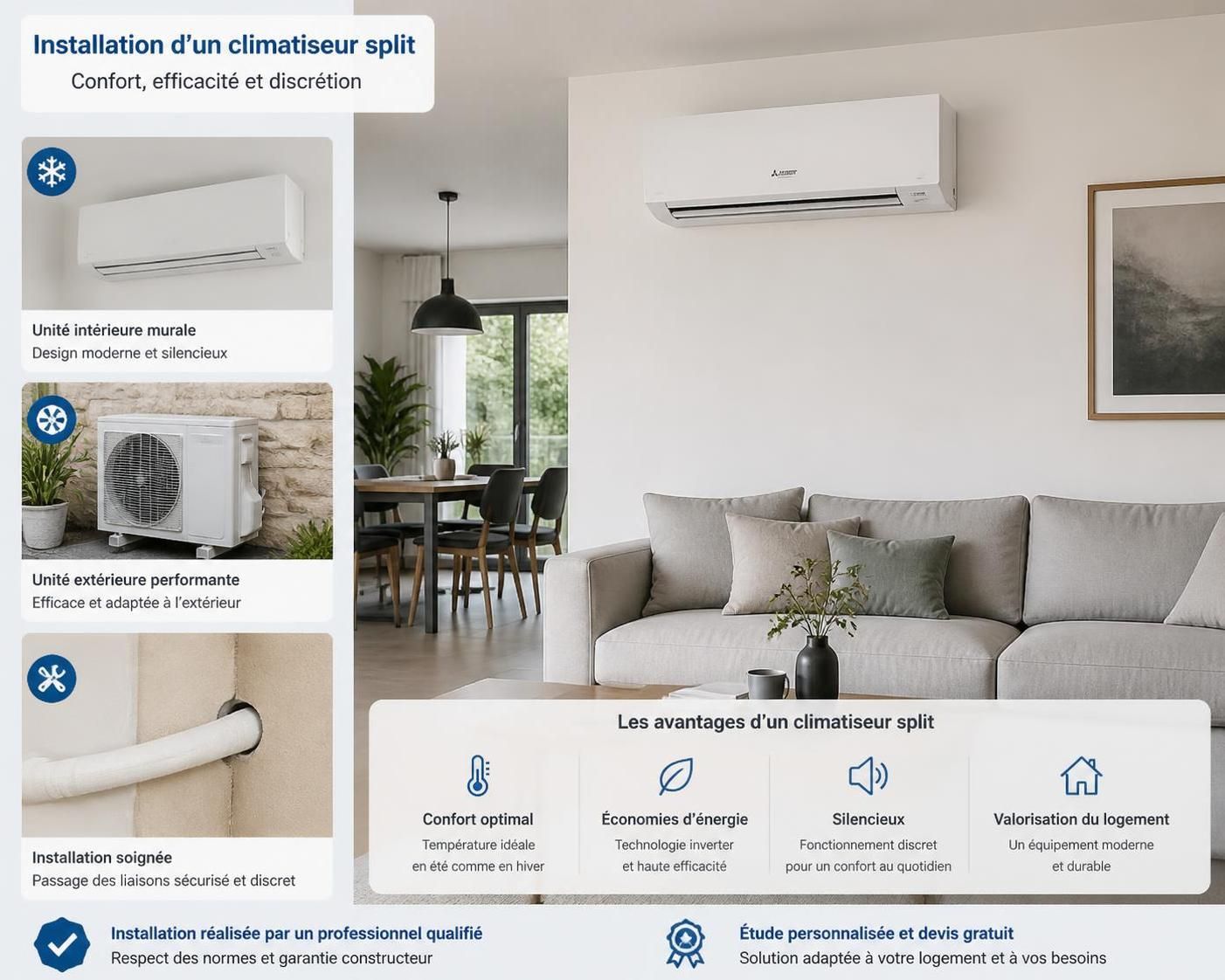 découvrez notre guide complet pour installer une climatisation dans votre maison. apprenez à bien choisir et poser votre système de climatisation pour un confort optimal toute l'année.