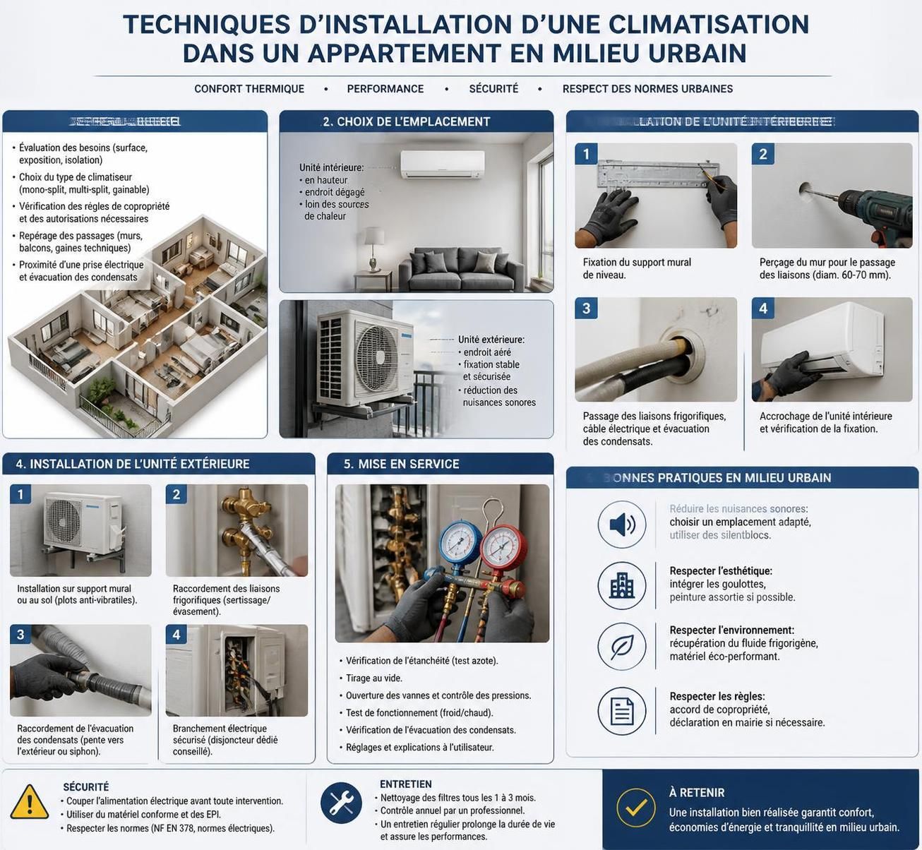 découvrez notre guide complet pour installer une climatisation dans votre appartement, avec des astuces pratiques pour un confort optimal et une installation réussie.