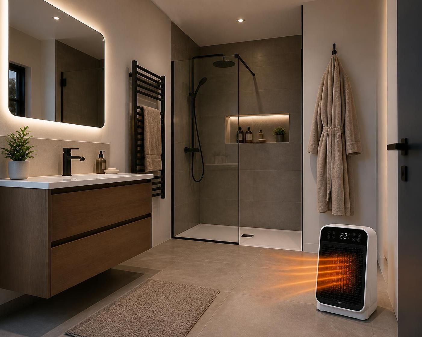 découvrez comment choisir le chauffage d'appoint idéal pour réchauffer efficacement votre salle de bain et profiter d'un confort optimal même pendant les jours les plus froids.