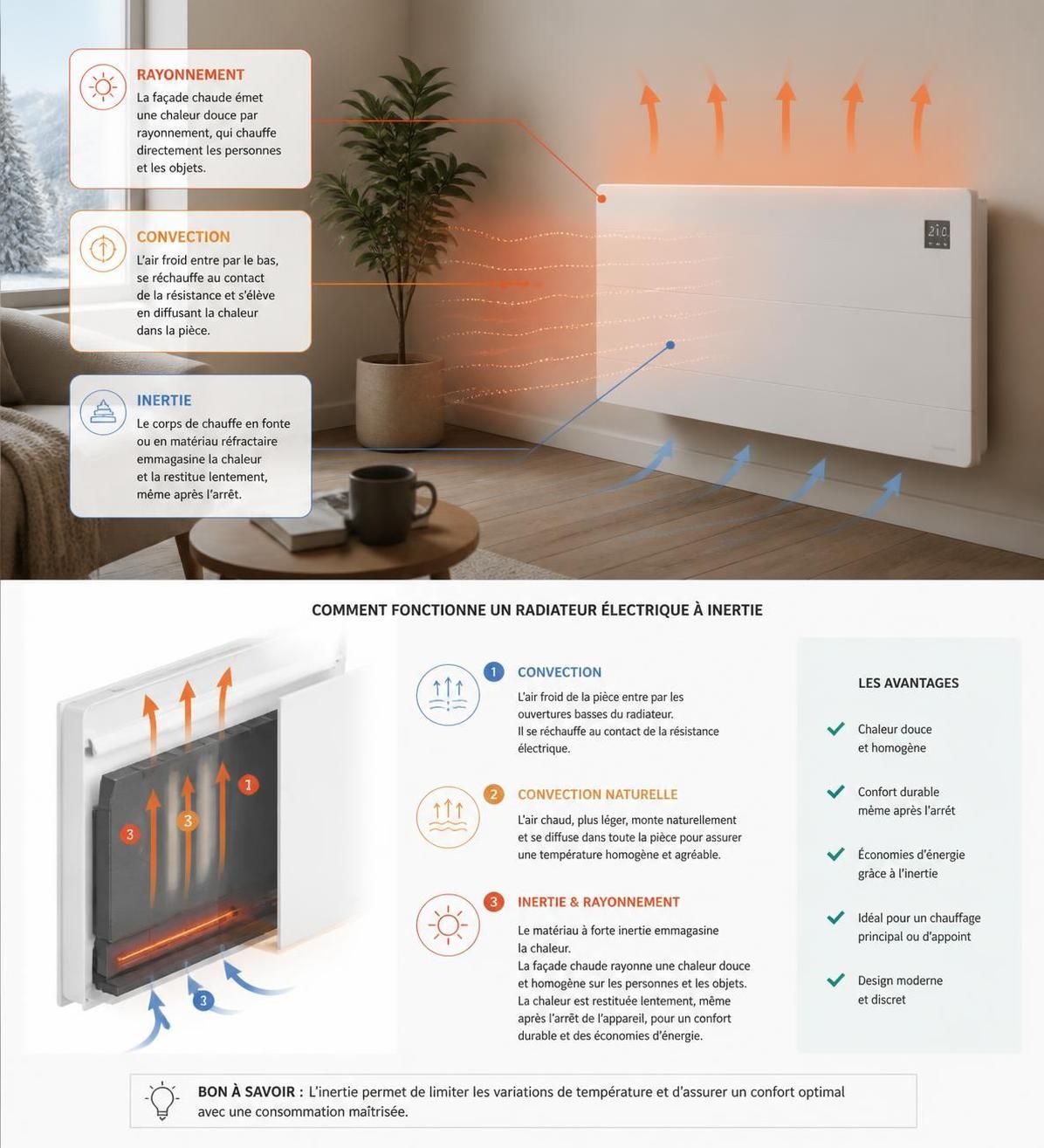 découvrez tout ce qu'il faut savoir sur les radiateurs électriques, leur fonctionnement, leurs avantages et comment bien les choisir pour un confort optimal.