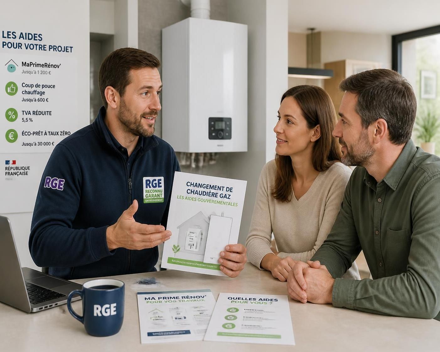 découvrez les dispositifs gouvernementaux en 2022 pour vous aider dans le changement de votre chaudière à gaz. guide complet des aides et subventions disponibles.