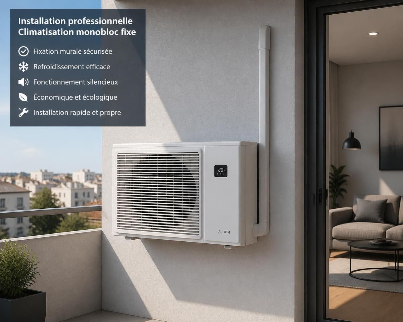 découvrez les avantages d'une climatisation sans unité extérieure et explorez des alternatives efficaces pour un confort optimal sans compromis esthétique ni sonore.