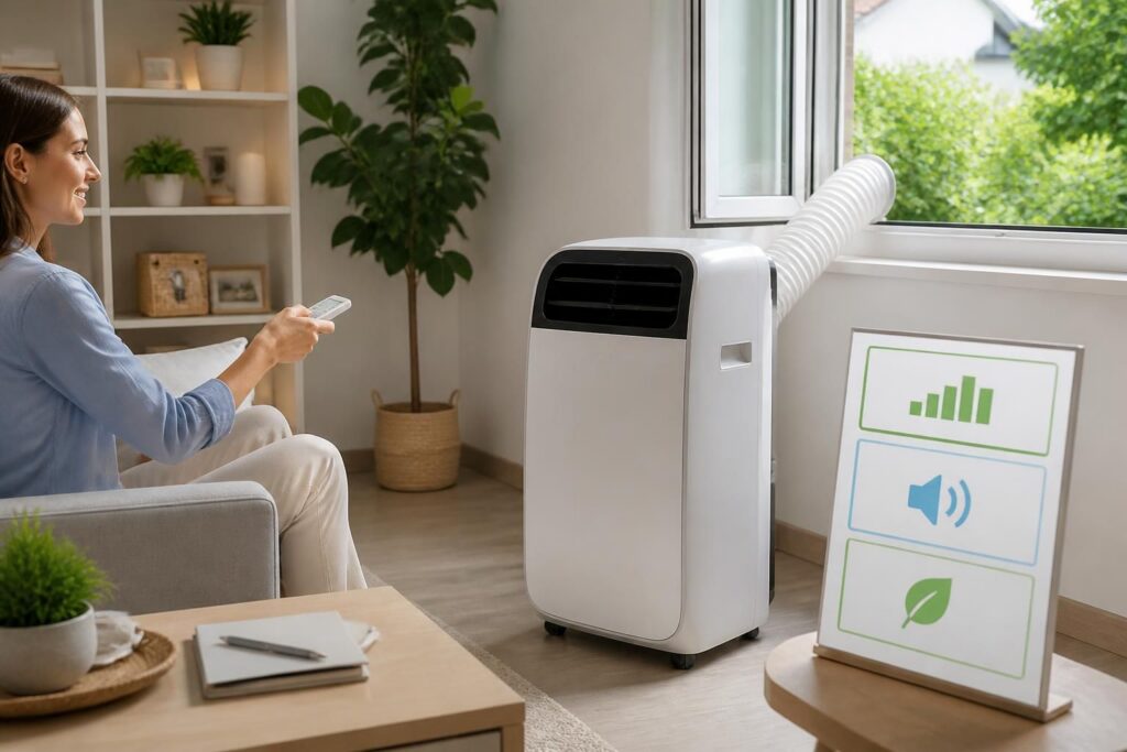 découvrez nos conseils pour choisir une climatisation mobile alliant performance et économie d'énergie, idéale pour un confort optimal toute l'année.