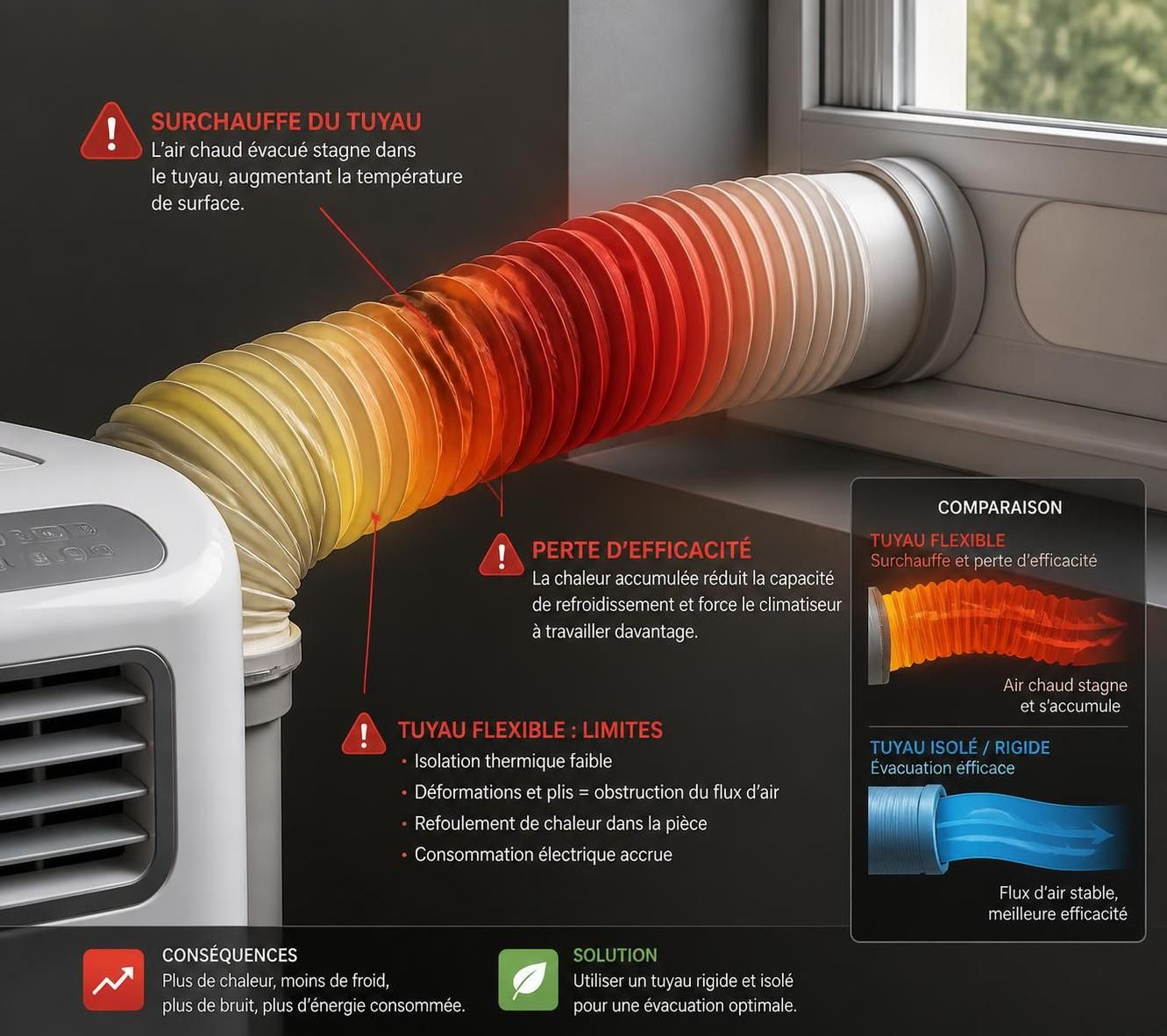 découvrez comment choisir efficacement une rallonge pour tuyau de climatiseur mobile afin d'assurer une installation optimale et un fonctionnement performant de votre appareil.