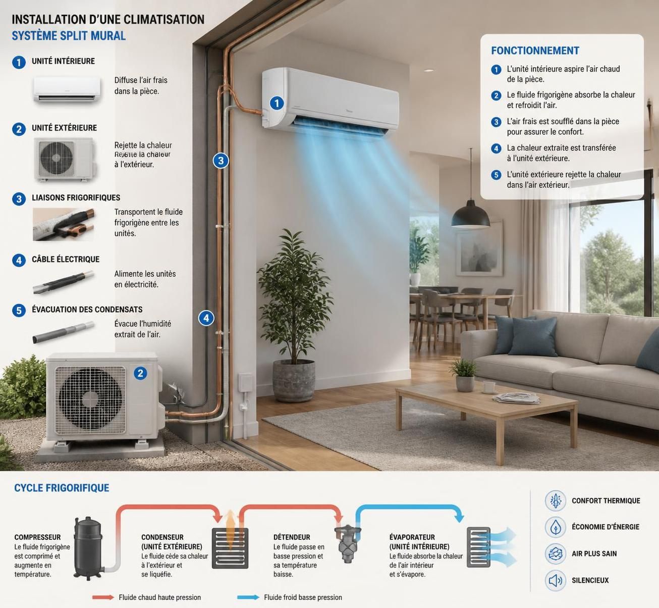apprenez à recharger la climatisation de votre maison facilement et efficacement grâce à nos conseils pratiques et étapes simples.