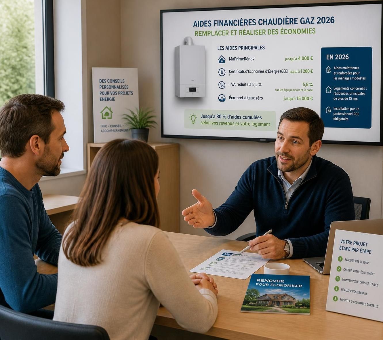découvrez le coût estimé pour le remplacement d'une chaudière à gaz en 2026, les facteurs influençant le prix, et des conseils pour bien préparer votre projet de rénovation énergétique.