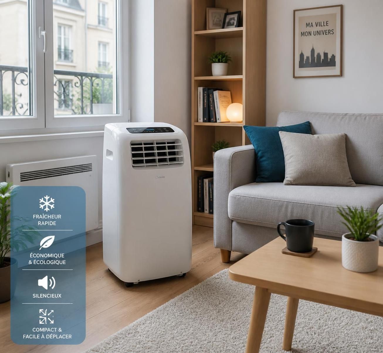 découvrez le prix d'un climatiseur mobile en 2026 et trouvez le modèle adapté à votre budget et vos besoins pour rester au frais tout l'été.