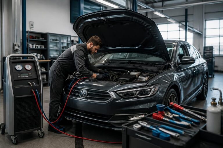 découvrez le prix d'un entretien de climatisation voiture en 2026 et obtenez des conseils pour bien entretenir votre système de climatisation automobile.