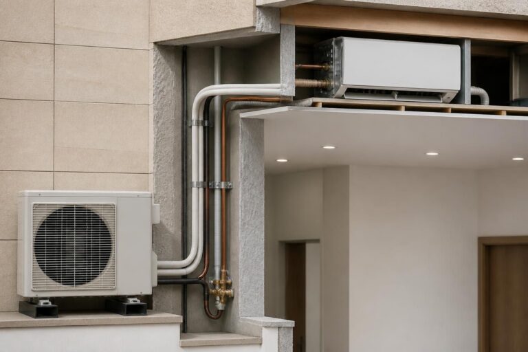 découvrez notre guide complet pour bien démarrer l'installation de votre climatisation avec un schéma détaillé et des conseils pratiques.