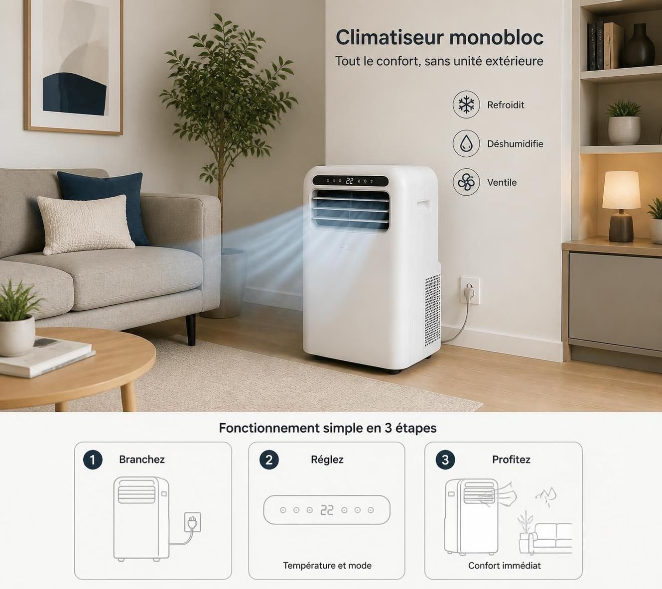 découvrez tout sur la climatisation monobloc : son fonctionnement, ses avantages et pourquoi elle est idéale pour rafraîchir votre intérieur efficacement.