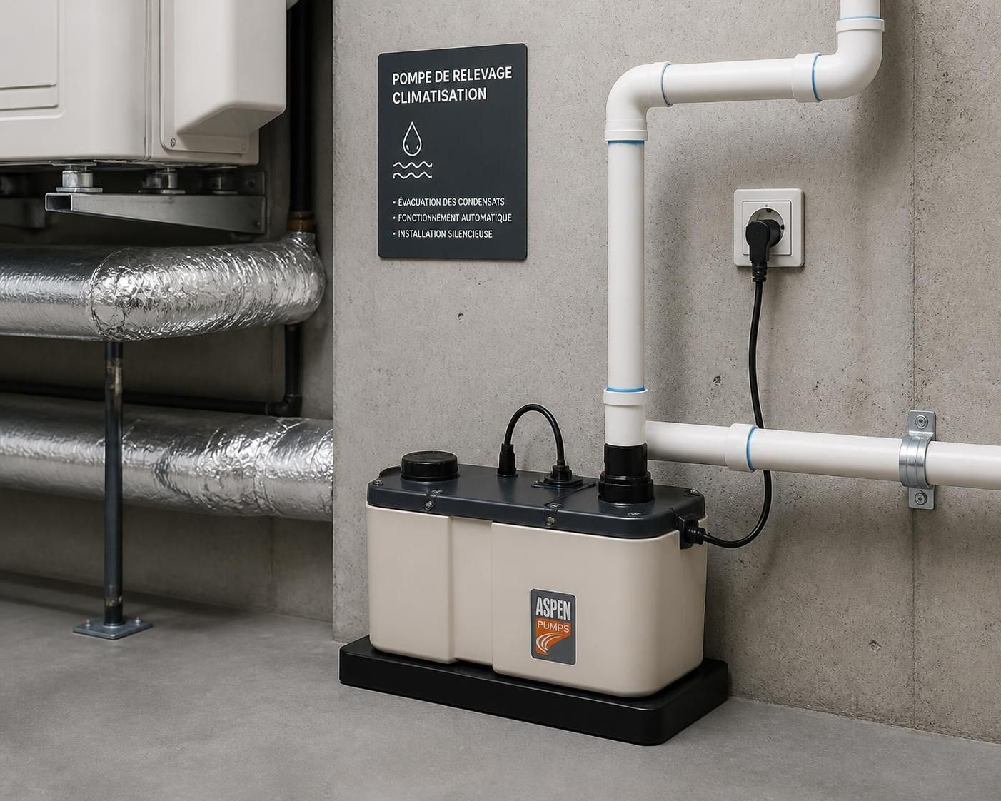 découvrez tout sur la pompe de relevage pour climatisation : son rôle, son fonctionnement, et comment elle optimise l'évacuation des condensats pour un système efficace.