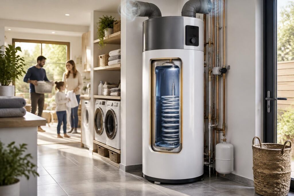 découvrez le fonctionnement d’un ballon thermodynamique de 200 l, ses avantages pour réduire votre consommation d’énergie et les critères pour bien le choisir.