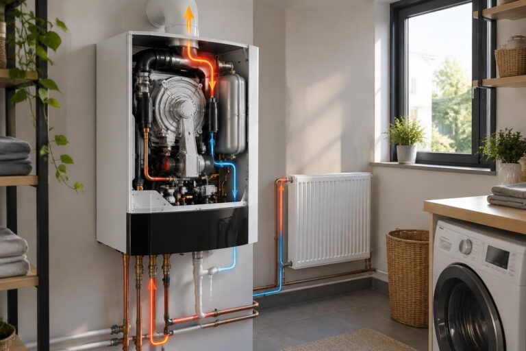 découvrez le fonctionnement d’une chaudière à condensation au gaz, ses avantages et les critères essentiels pour bien choisir votre modèle.