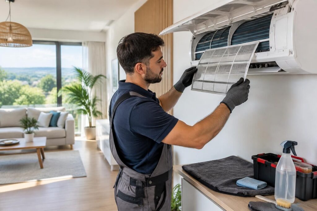 découvrez les bons gestes pour entretenir votre climatisation, améliorer ses performances, prolonger sa durée de vie et préserver la qualité de l’air.