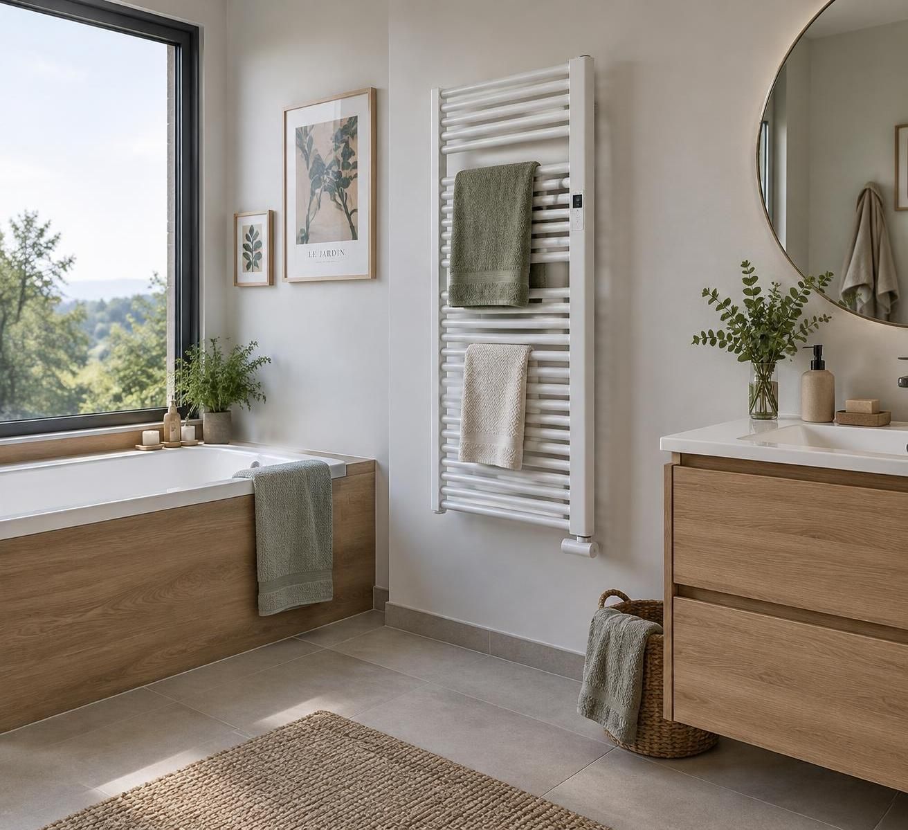 découvrez comment choisir un radiateur sèche-serviettes adapté à votre salle de bains : puissance, dimensions, confort thermique et fonctionnalités.