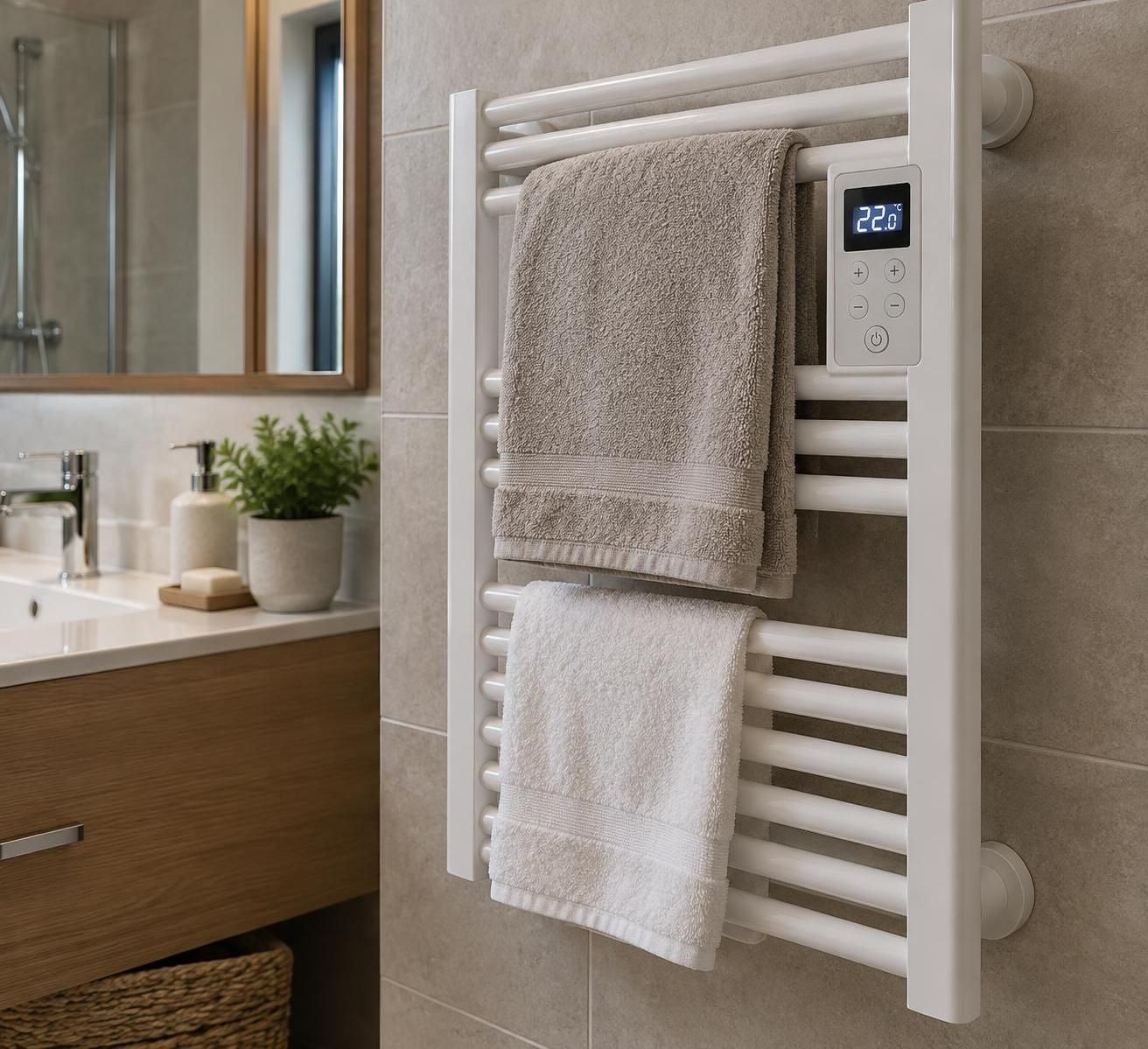 découvrez comment choisir un radiateur électrique sèche-serviettes adapté à votre salle de bains : puissance, dimensions, confort thermique et fonctionnalités.