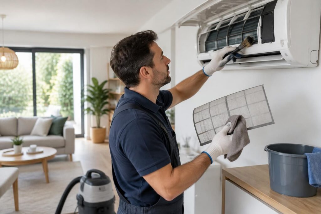 découvrez comment nettoyer et entretenir la climatisation de votre maison pour préserver ses performances, améliorer la qualité de l’air et prolonger sa durée de vie.