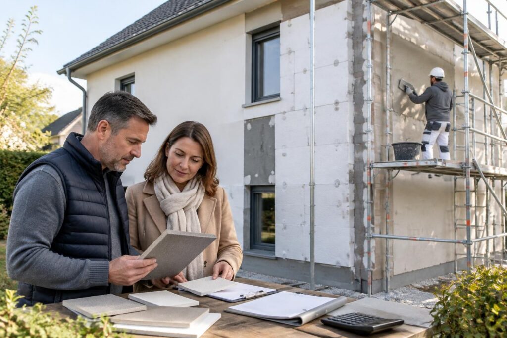 découvrez le prix au m² de l’isolation par l’extérieur, les aides financières disponibles et les facteurs qui influencent le coût de vos travaux.
