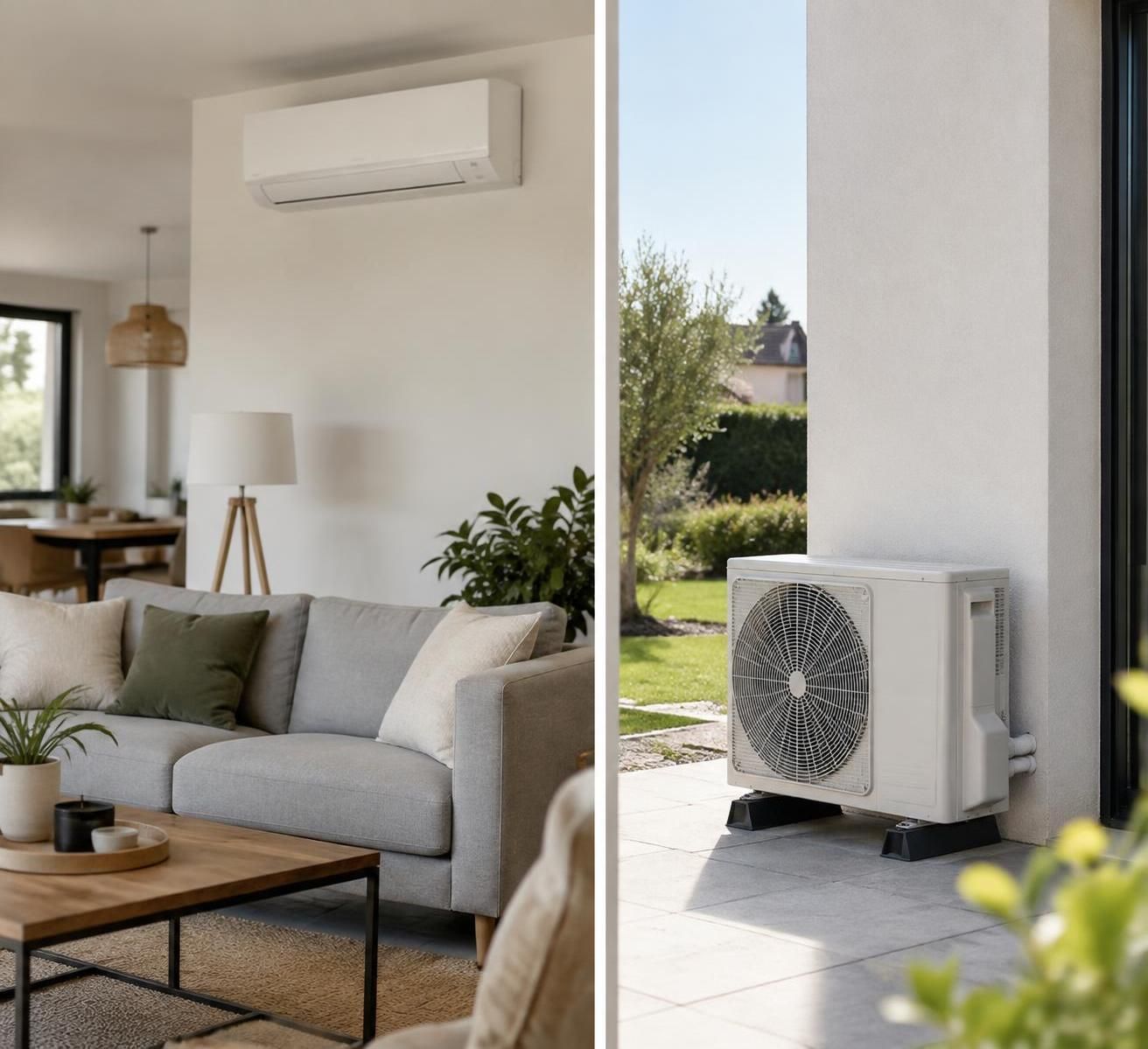 découvrez le prix d’achat d’une pompe à chaleur air-air, le coût de son installation et les dépenses à prévoir pour estimer votre budget.