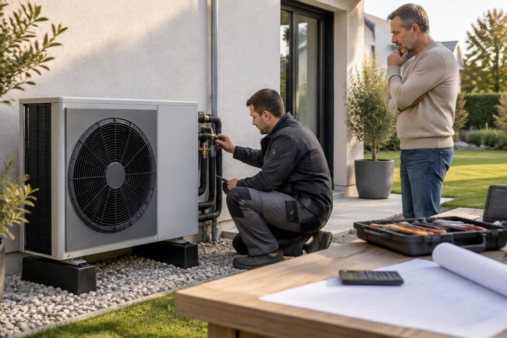découvrez le prix d’une pompe à chaleur en 2026, le coût de son installation, les aides disponibles et les critères pour estimer votre budget.