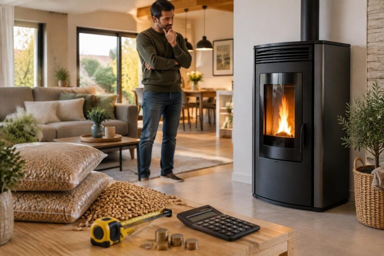 découvrez le budget à prévoir pour un poêle à granulés adapté à une maison de 100 m² : prix d’achat, installation et coûts d’utilisation.