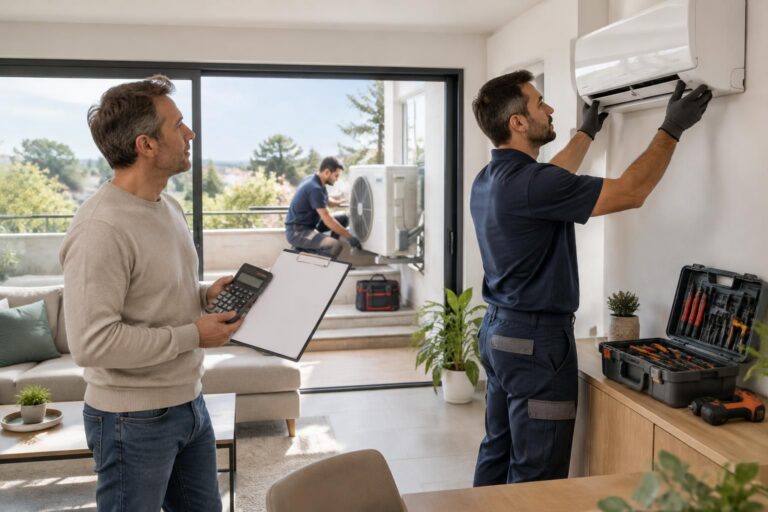 découvrez le prix d’installation d’une climatisation selon le type d’équipement, la surface et la complexité des travaux, ainsi que les aides disponibles.
