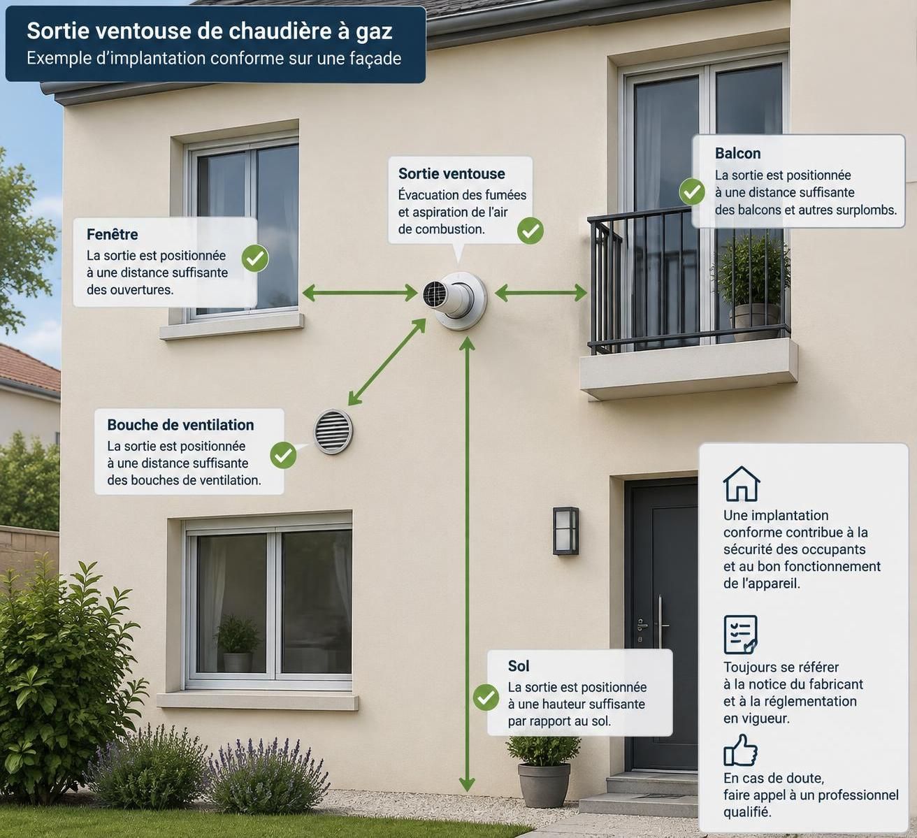 découvrez le fonctionnement d’une sortie ventouse de chaudière à gaz, les normes à respecter et les étapes clés pour une installation sécurisée.